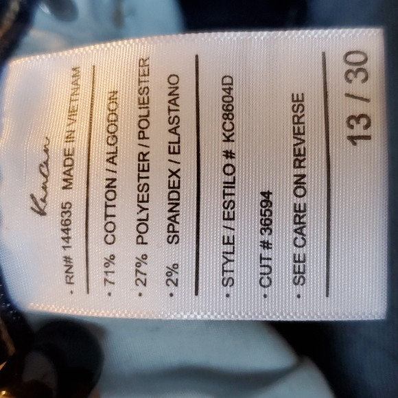 Kancan dark wash jeans size 13 - Picture 6 of 6
